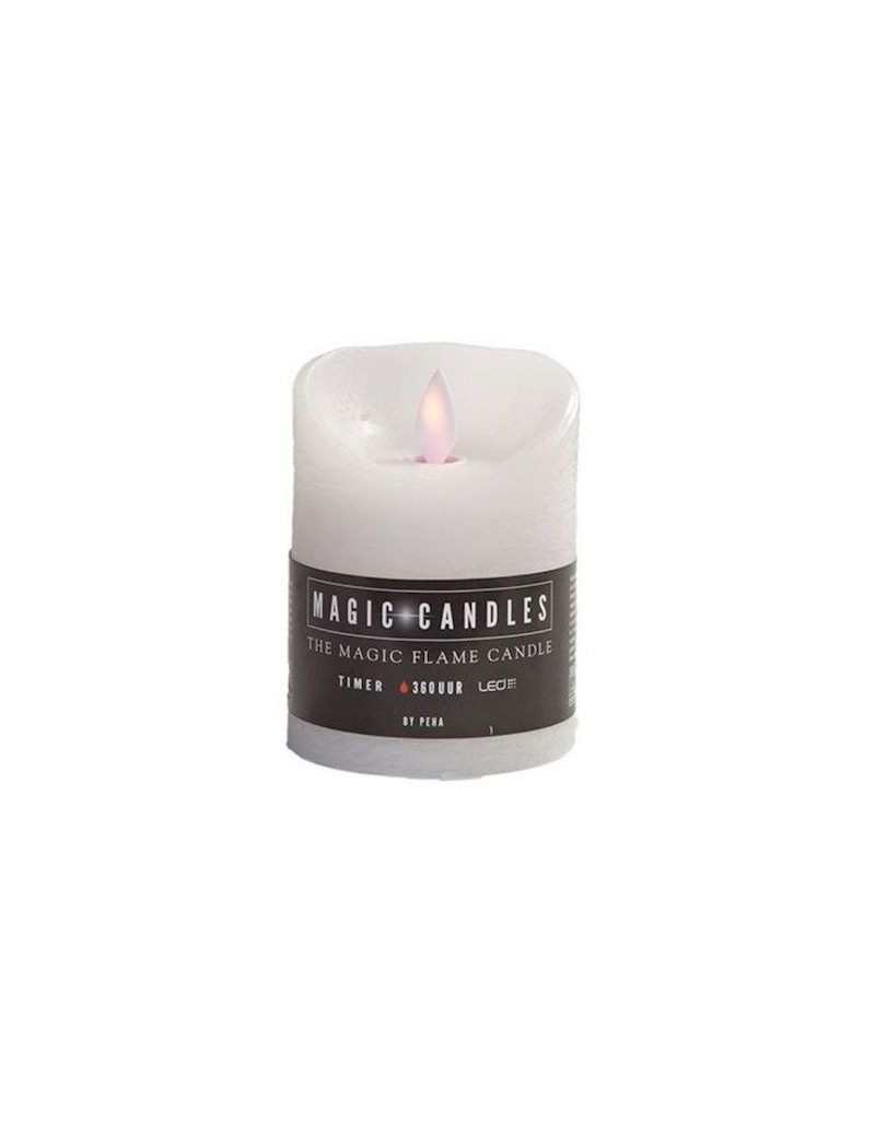 Magic Flame Candle H10 White