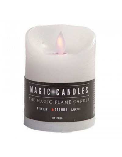 Magic Flame Candle H10 White