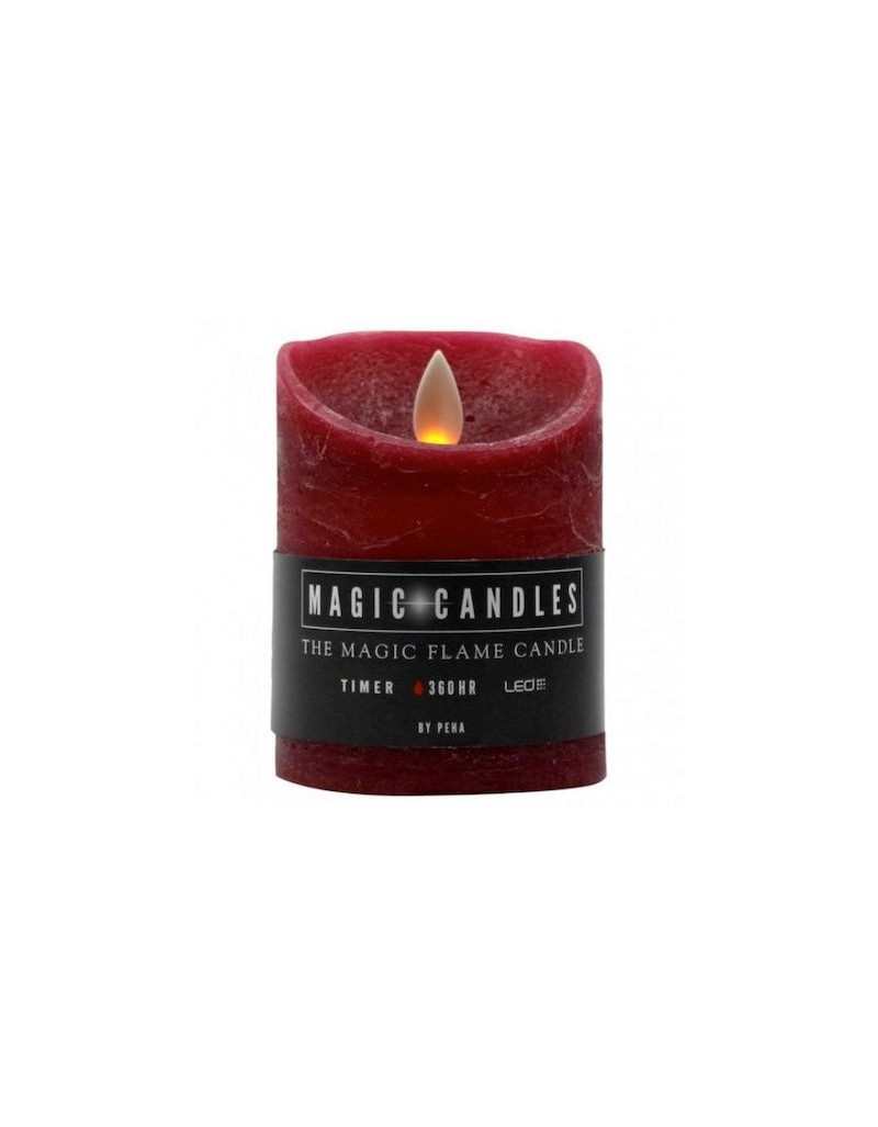 Magic Flame Candle H10 Bordeaux