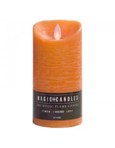 Magic Flame Candle H15 Orange