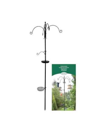 Porte-boule de graisse suspendu semi-ouvert simple - GardenStuff