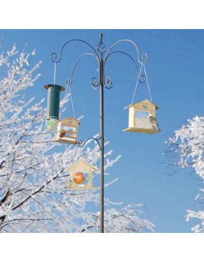 Station with Bird Feeder