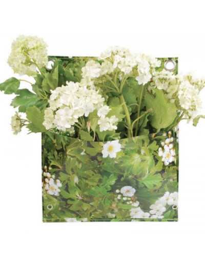 Tarpauline Wall Flower Bag