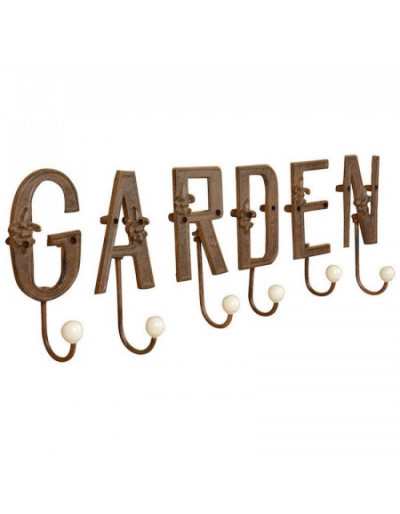 Wall Coat Hanger Written Garden