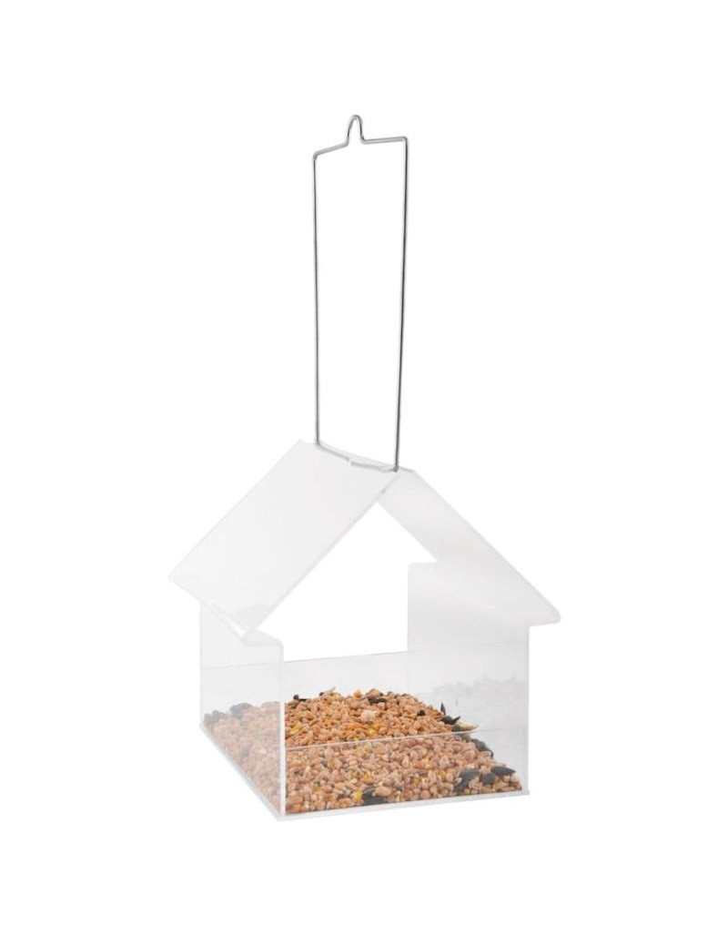 Transparent Hanging House Bird Feeder Transparent Hanging House Bird Feeder