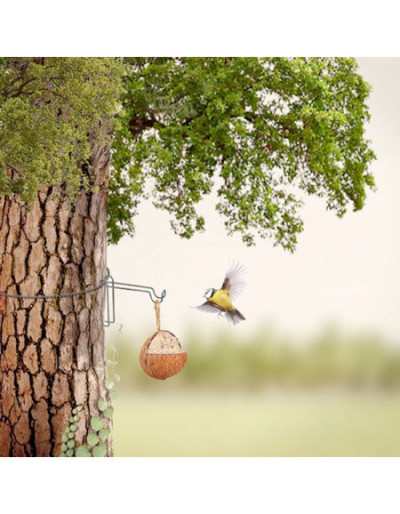 Trädkrok för fågelmatare