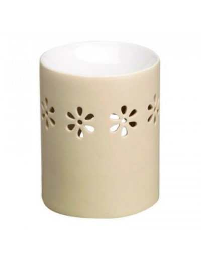 Round Burner in Beige Ceramic