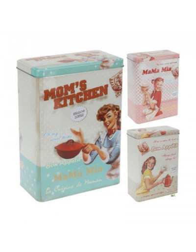 Vintage Tin Box Rectangular...