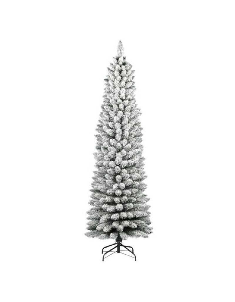 Silvestre Slim Árvore de Natal Coberta de Neve - GardenStuff Silvestre Slim Árvore de Natal Coberta de Neve - GardenStuff