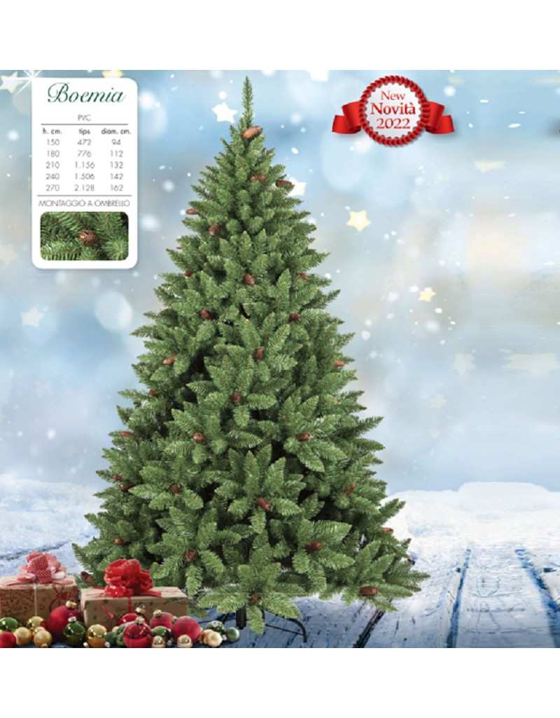 BOHEMIAN ALWAYS GREEN CHRISTMAS TREE