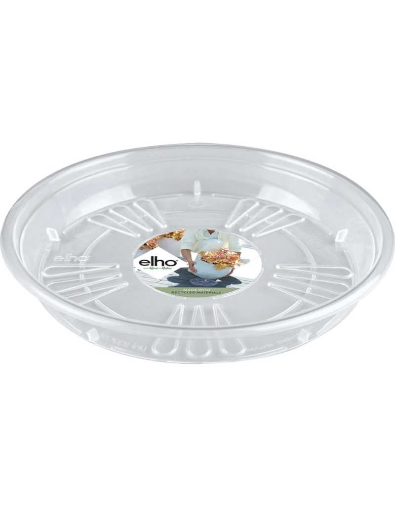 Round saucer elho Transparent