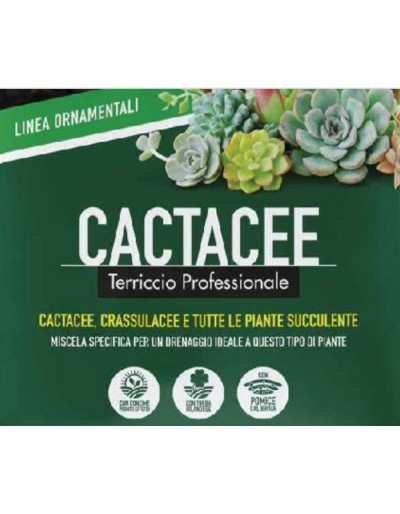 Terriccio per piante grasse e succulente 5litri