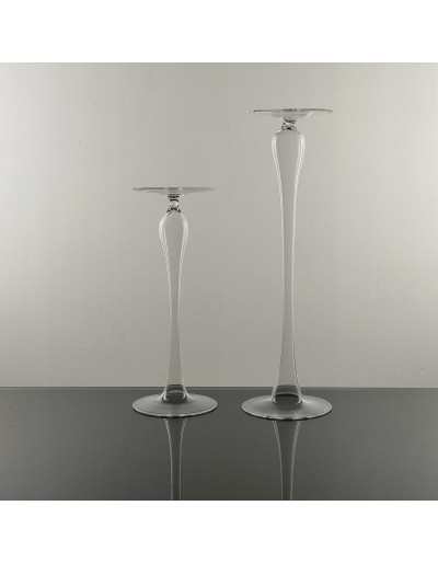 Candelabro de cristal grande