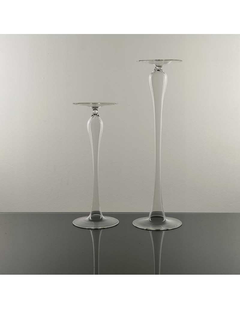 Candelabro de cristal grande