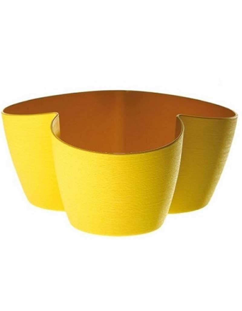 Asso Coprivaso 3 vasi giallo Asso Coprivaso 3 vasi giallo