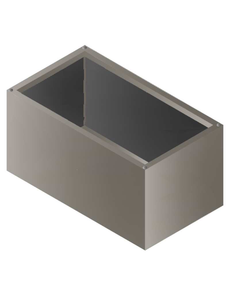 STOUT modular planter in dove gray...