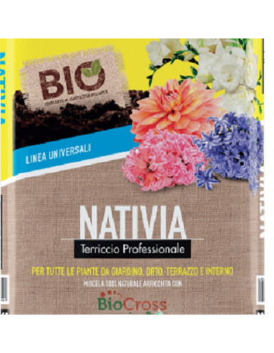 Terriccio Biologico Nativia Con microorganismi 45l