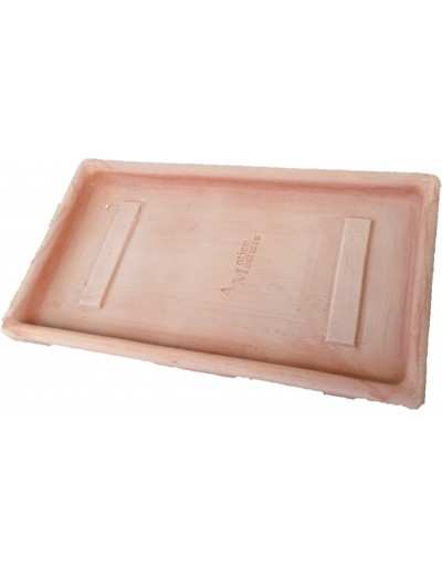 Rectangular saucer in...