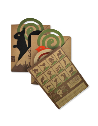 Mosquito coil holder snail...