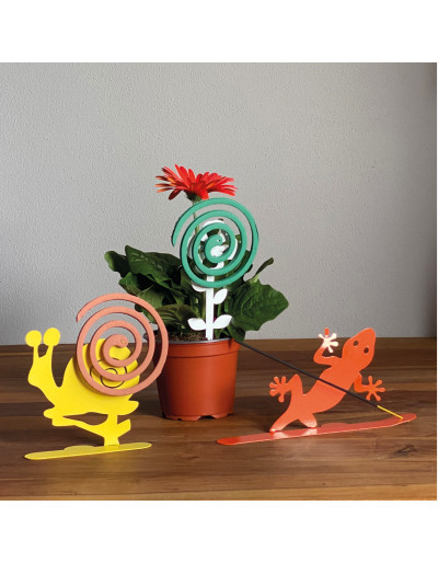 Mosquito coil holder...