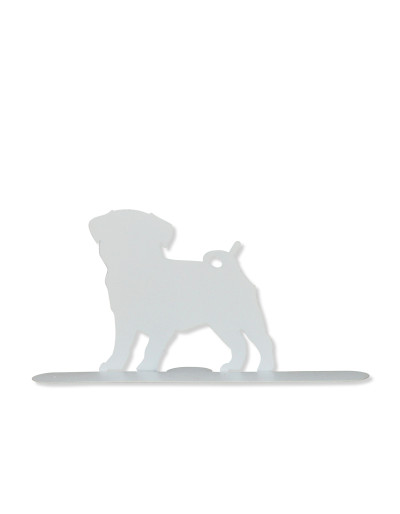 Support pour chien carlin Zampirone pour table