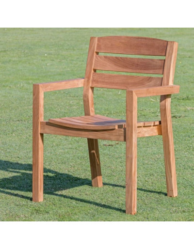 Poltrona in teak NICO