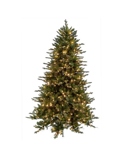 POLY RED ROCK SPRUCE PRELIT...