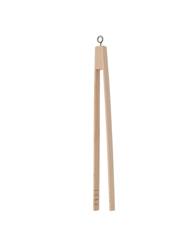 PINZA in LEGNO per barbecue