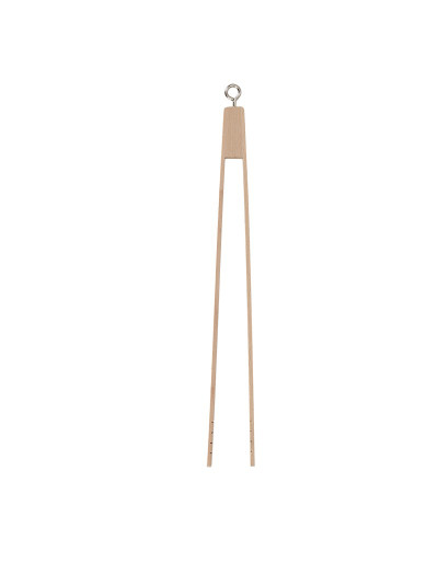 PINZA in LEGNO per barbecue