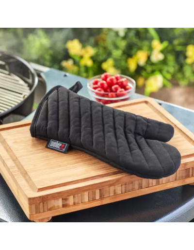GUANTO NERO PER BARBECUE