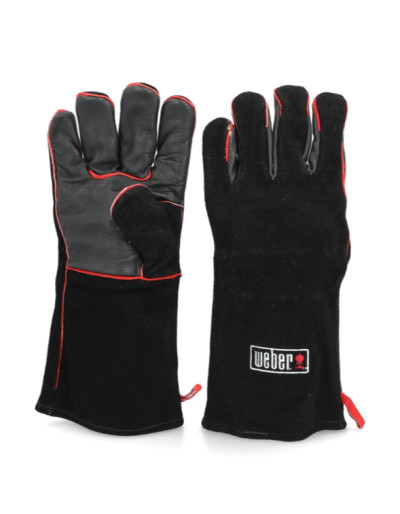 LEATHER GLOVES FOR BARBECUES