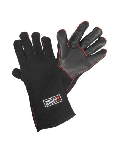 LEATHER GLOVES FOR BARBECUES