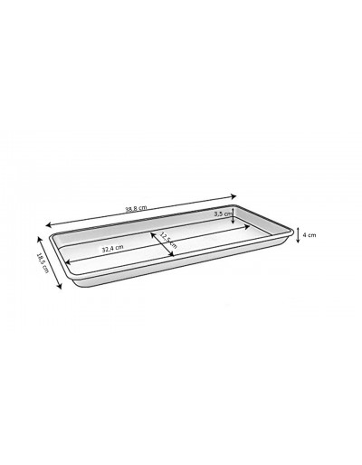 Naxos sob tanque 40 cm branco