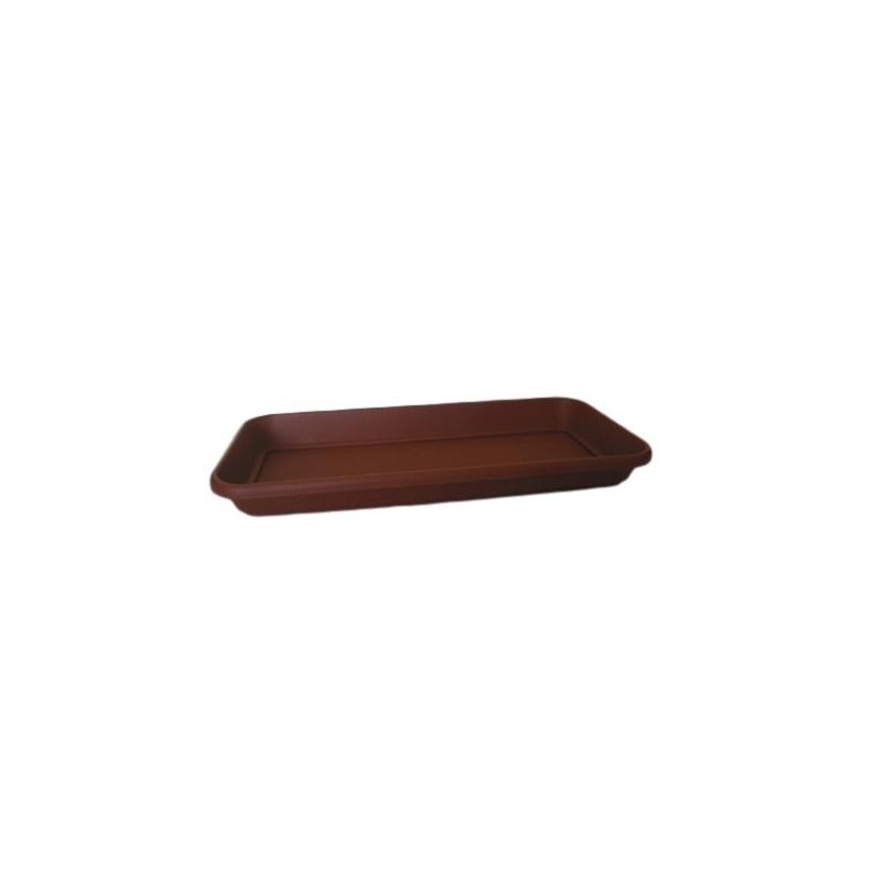 Sottovaso colore terracotta 55 cm