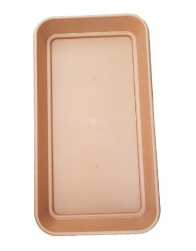 Sottovaso colore terracotta 45 cm