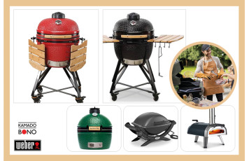 The perfect barbecue for any occasion: charcoal, gas and electric!
